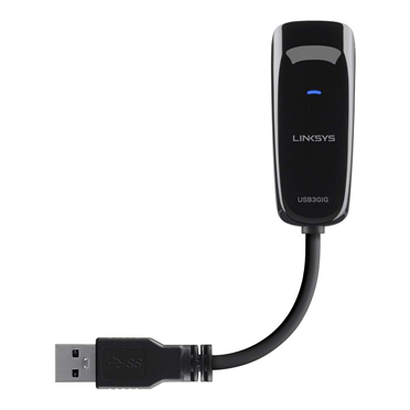 Linksys USB3GIG USB 3.0千兆以太网适配器 - FrontViewImage