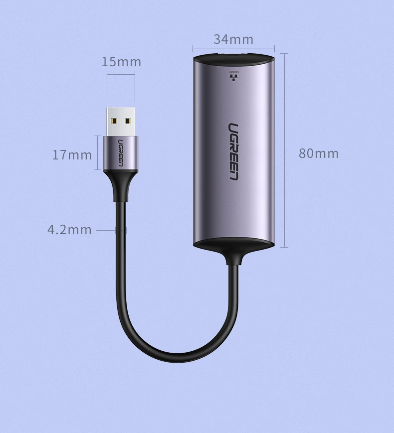 UGREEN绿联-品质新体验,数码选绿联 绿联USB3.0外置网卡,2.5G高速网速